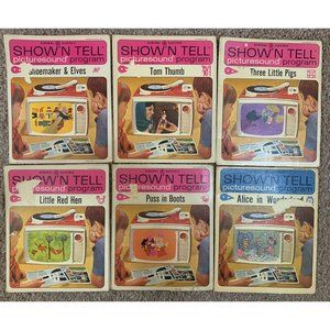 VTG: General Electric Show'N Tell Picturesound Program Records Lot of 6